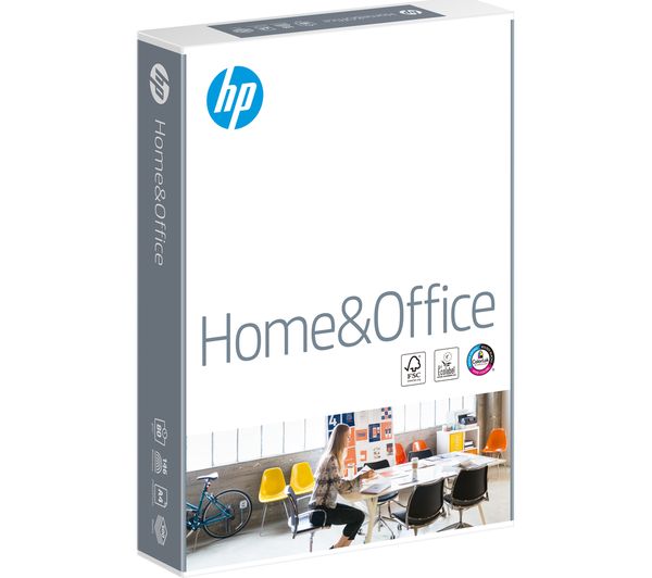 HP 80 gsm A4 Home & Office Paper - 500 sheets, White