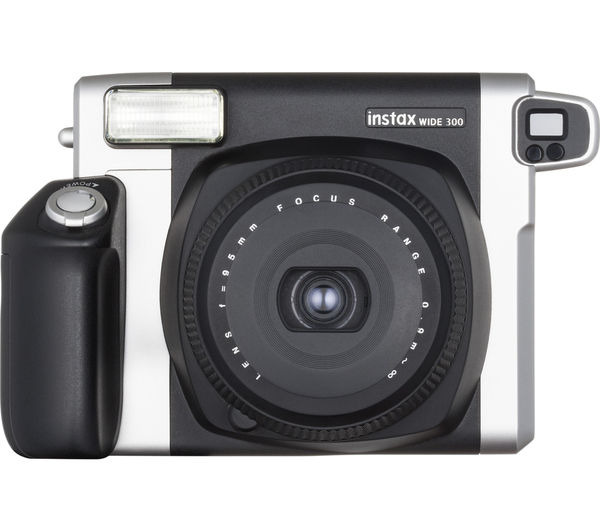 INSTAX WIDE 300 Instant Camera - Black & Silver, Black
