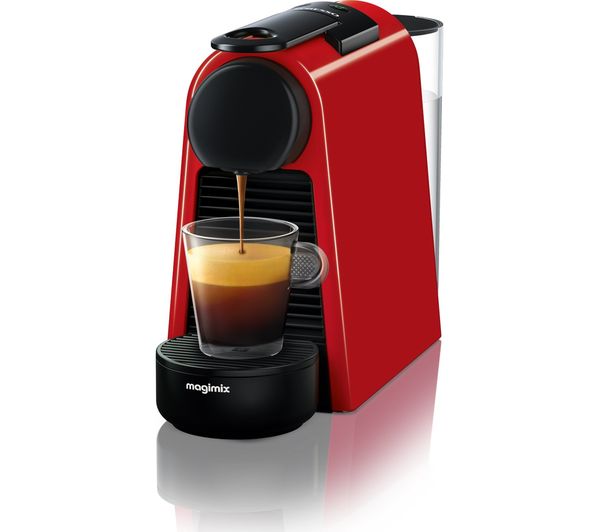 NESPRESSO by Magimix Essenza Mini Coffee Machine - Ruby Red, Red