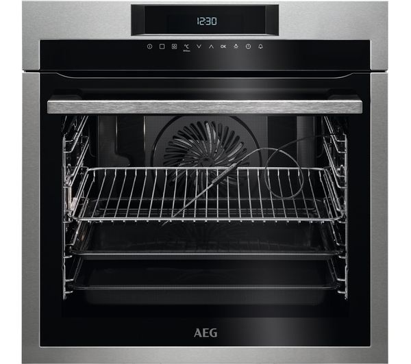 AEG SenseCook BPE642020M Electric Oven - Stainless Steel, Stainless Steel