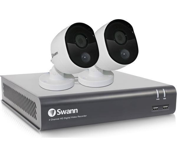 SWANN SWDVK-445802 4-Channel Smart Security System - 2 Thermal Cameras