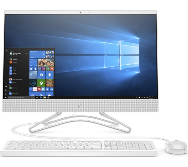 HP 24-f0014na 23.8" Intel®� Core™� i5 All-in-One PC - 2 TB HDD, White, White