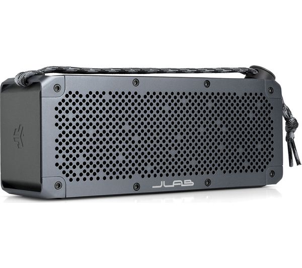 JLAB AUDIO Crasher XL Portable Bluetooth Speaker - Gunmetal Grey, Grey