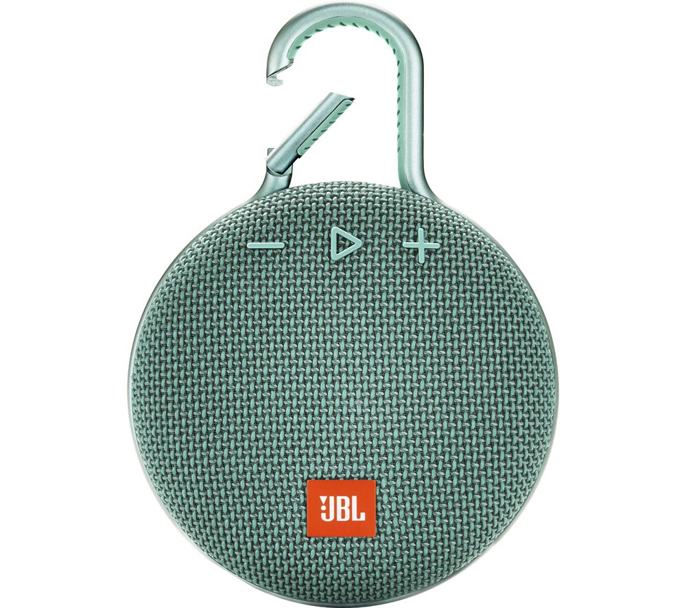 JBL Clip 3 JBLCLIP3TEAL Portable Bluetooth Speaker - Teal, Teal