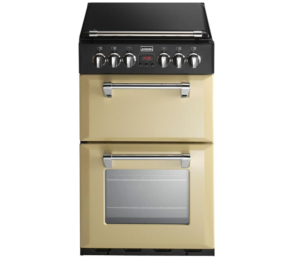 STOVES Richmond 550DFW Dual Fuel Cooker - Champagne