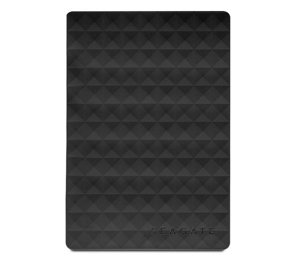 SEAGATE Expansion Portable Hard Drive - 2 TB, Black, Black
