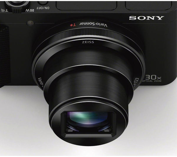 SONY Cyber-shot DSC-HX90B Superzoom Compact Camera - Black, Black