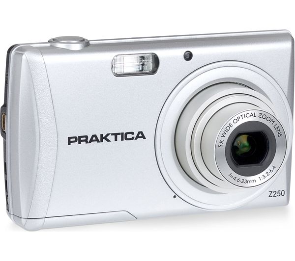 PRAKTICA Luxmedia Z250-S Compact Camera - Silver, Silver