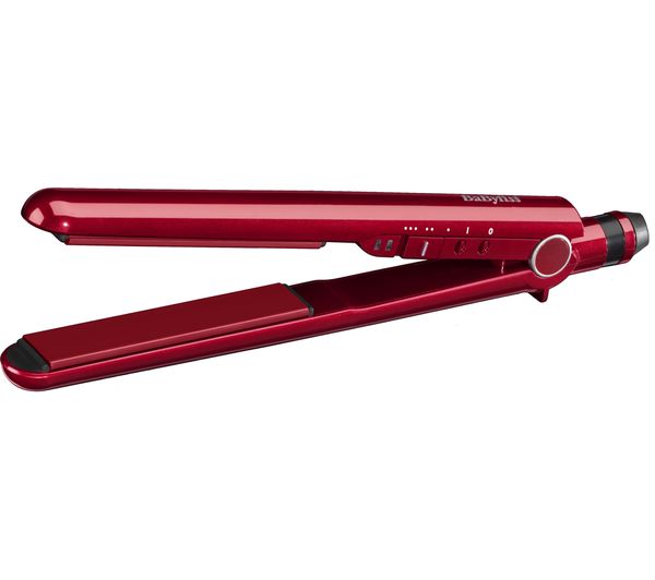 BABYLISS Pro 235 Smooth Hair Straightener - Red, Red