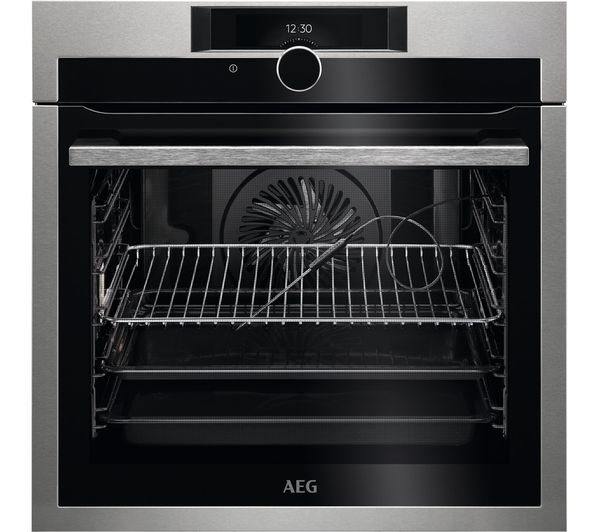 AEG SenseCook BPE842720M Electric Oven - Stainless Steel, Stainless Steel