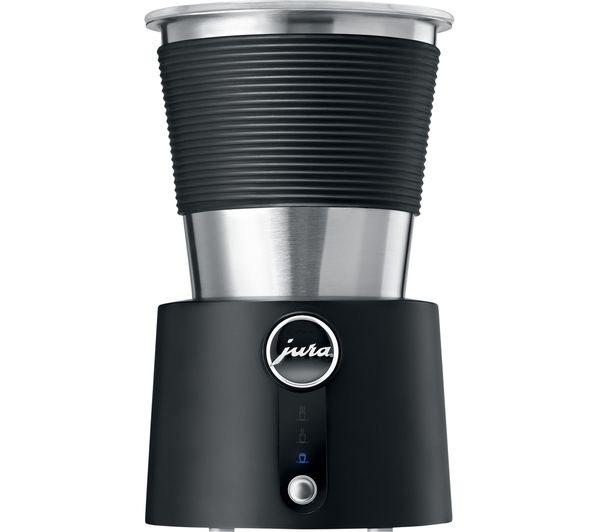 JURA 72036 Automatic Milk Frother - Black & Silver, Black