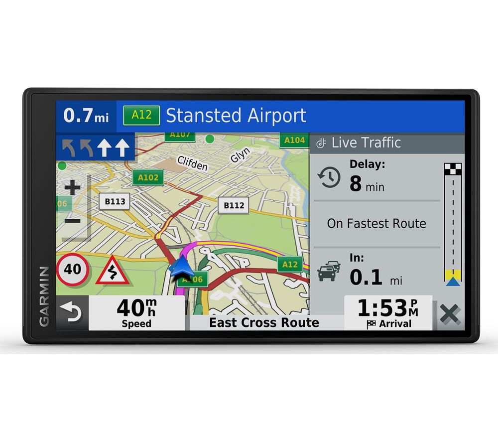 GARMIN DriveSmart 55 MT-D 5.5" Sat Nav - Full Europe Maps, Petrol