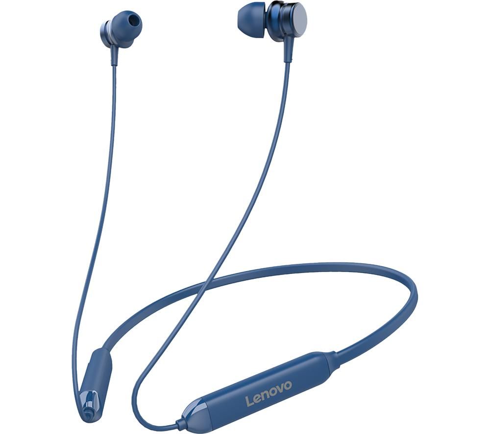 LENOVO HE15 Wireless Bluetooth Sports Earphones - Blue, Blue