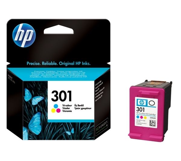 HP 301 Tri-colour Ink Cartridge