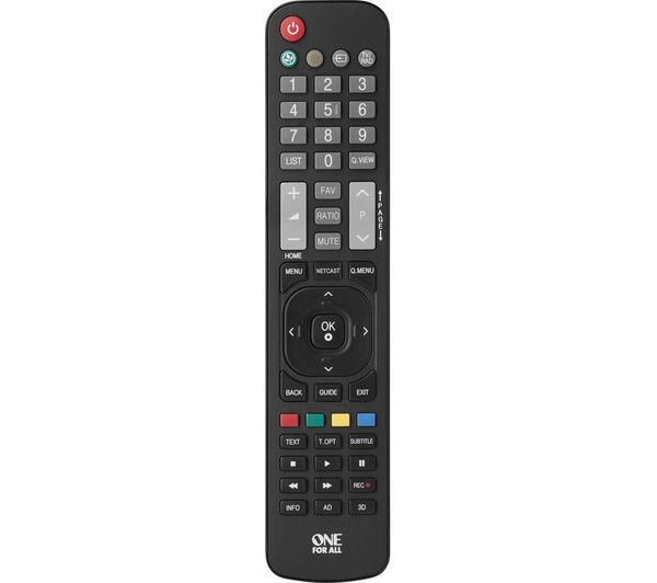 ONE FOR ALL URC1911 LG Replacement Remote Control