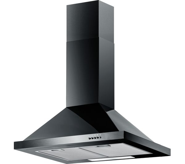 BAUMATIC F70.2BL Chimney Cooker Hood - Black, Black