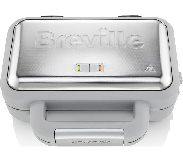 BREVILLE VST072 Waffle Maker - Grey & Stainless Steel, Stainless Steel