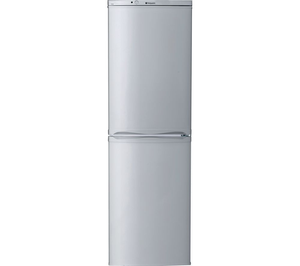 HOTPOINT HBNF 5517 S 50/50 Fridge Freezer - Silver, Silver