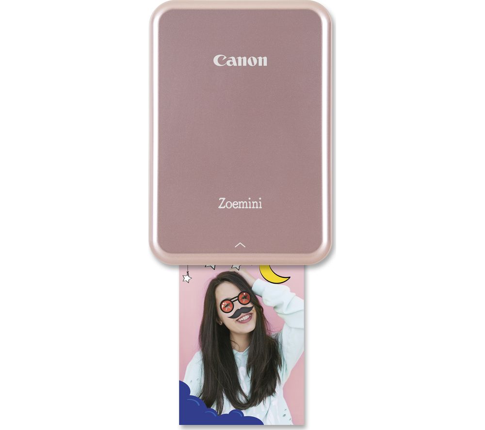 CANON Zoemini Mobile Photo Printer - Rose Gold, Gold