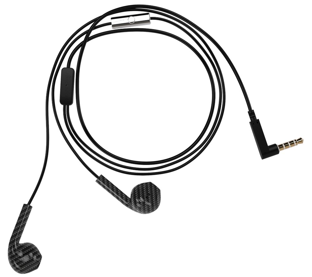 HAPPY PLUGS Earbud Plus Earphones - Black & Grey, Black