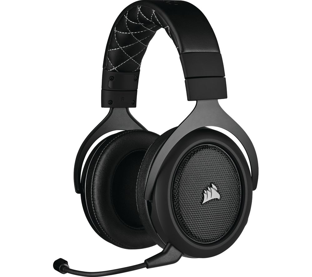 CORSAIR HS70 PRO Wireless 7.1 Gaming Headset - Black, Black