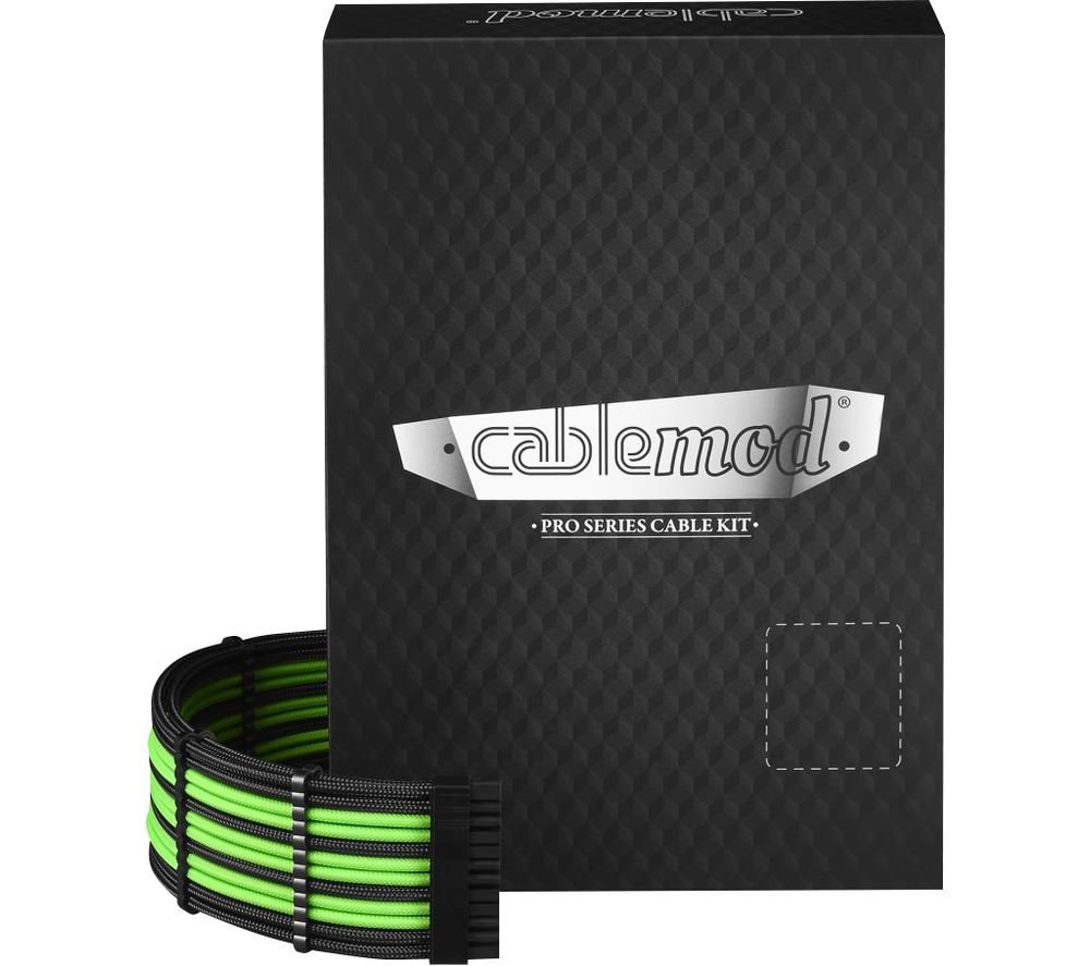 CABLEMOD PRO ModMesh C-Series AXi, HXi & RM Cable Kit - Black & Light Green