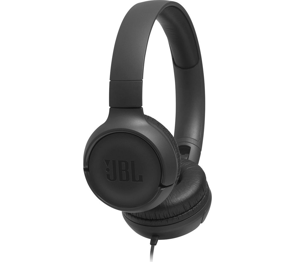 JBL Tune 500 Headphones - Black, Black