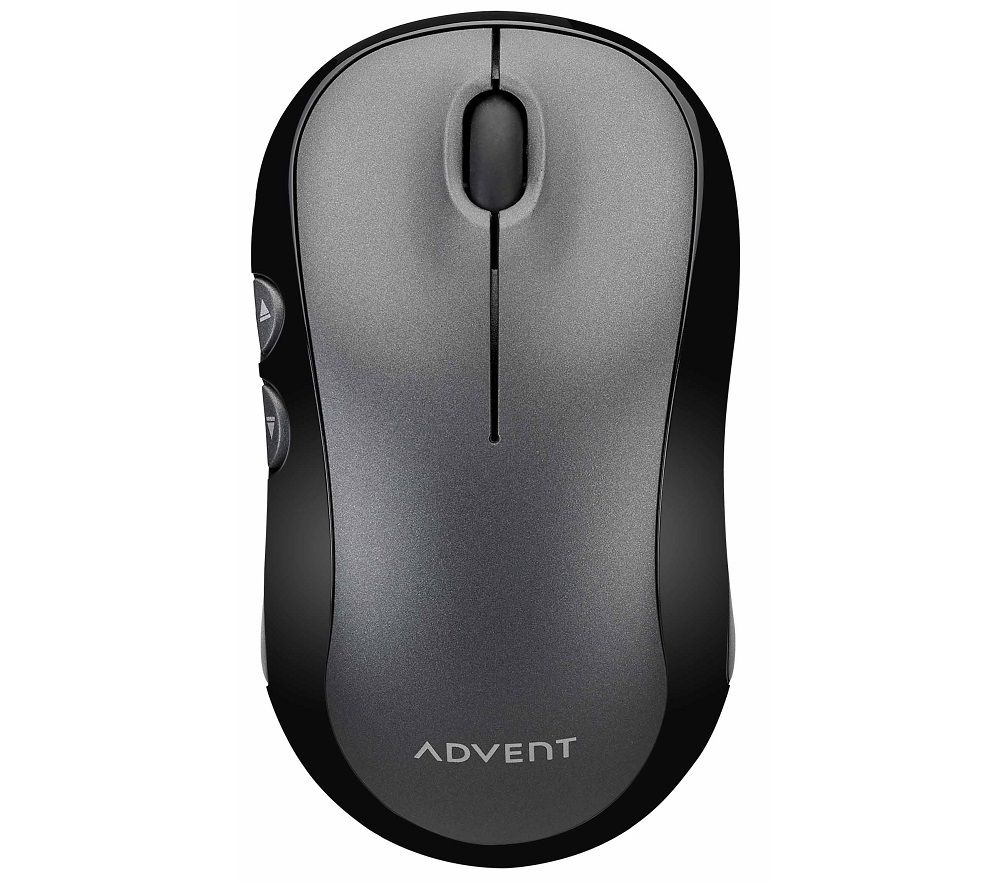ADVENT AWLMSL20 Silent Wireless Optical Mouse - Grey, Grey