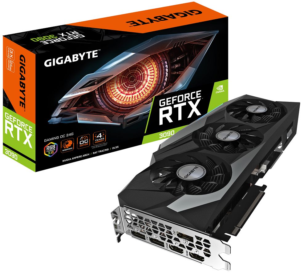 GIGABYTE GeForce RTX 3090 24 GB GAMING OC Graphics Card
