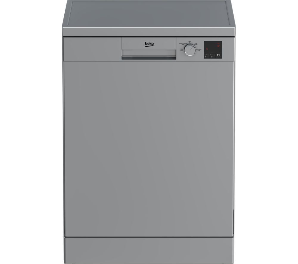 BEKO DVN04320S Full-size Dishwasher - Silver, Silver
