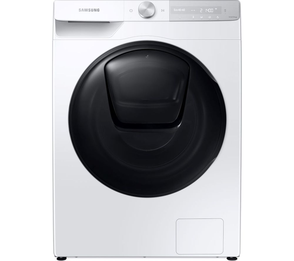 SAMSUNG QuickDrive WW80T854DBH/S1 WiFi-enabled 8 kg 1400 Spin Washing Machine - White, White