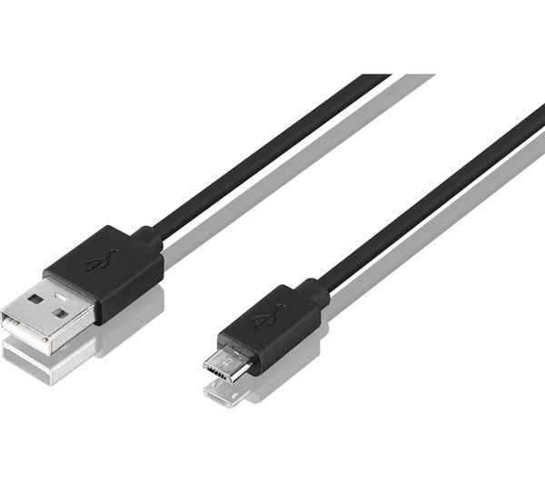 LOGIK L1MICBK16 USB to Micro USB Cable - 1 m