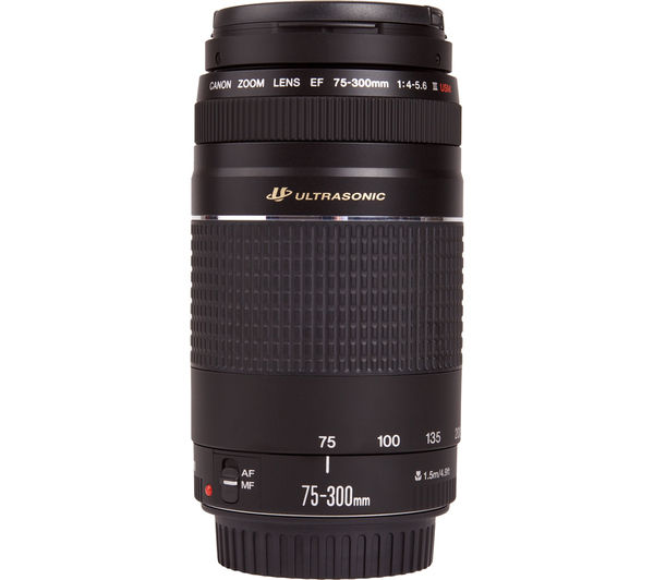 CANON EF 75-300 mm f/4.0-5.6 III Telephoto Zoom Lens