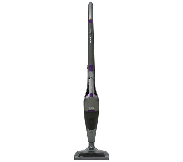 RUSSELL HOBBS RHSV1601 Cordless Vacuum Cleaner - Gunmetal Grey & Purple, Grey