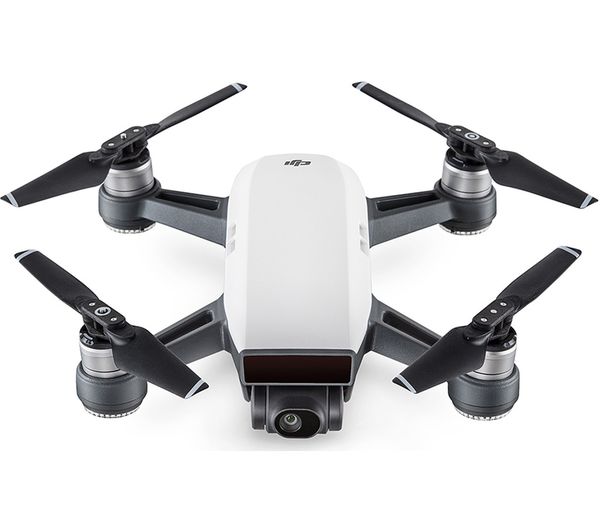 DJI Spark Drone Fly More Combo - Alpine White, White
