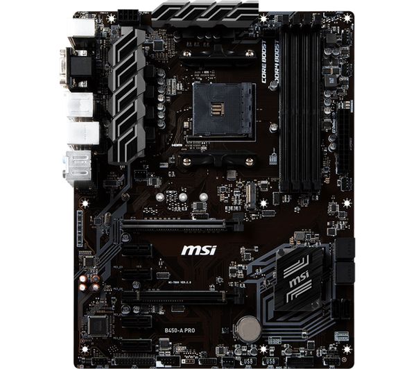 MSI B450-A PRO AM4 Motherboard