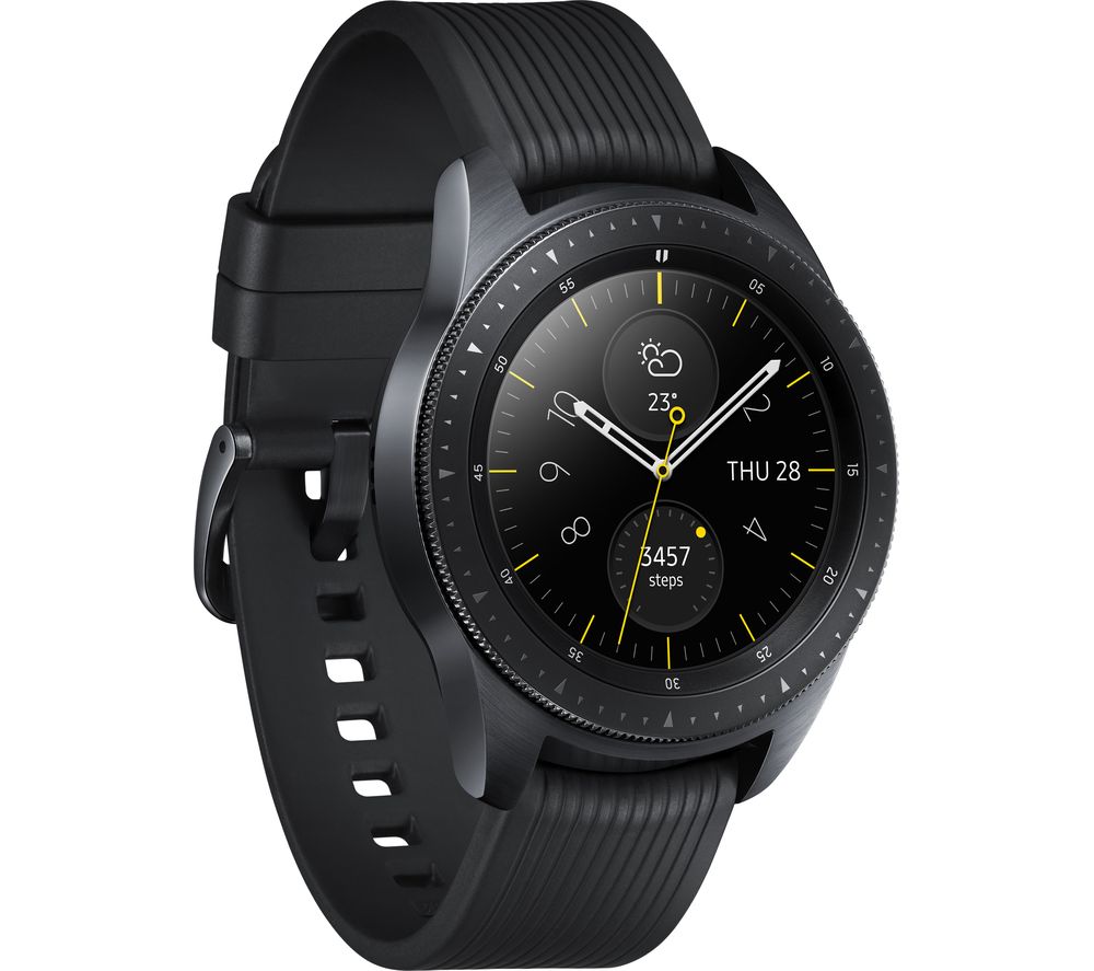 SAMSUNG Galaxy Watch 4G - Midnight Black, 42 mm, Black