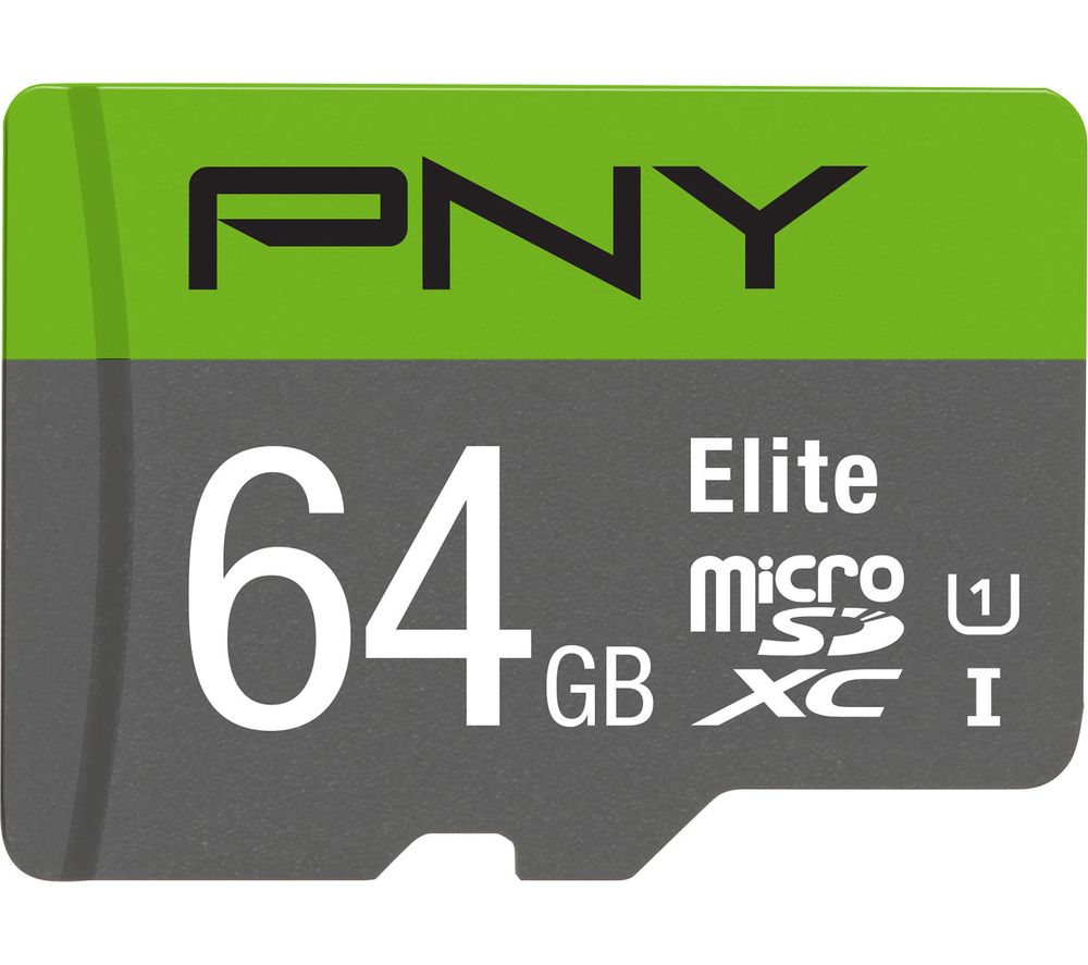 PNY Elite Class 10 microSDXC Memory Card - 64 GB