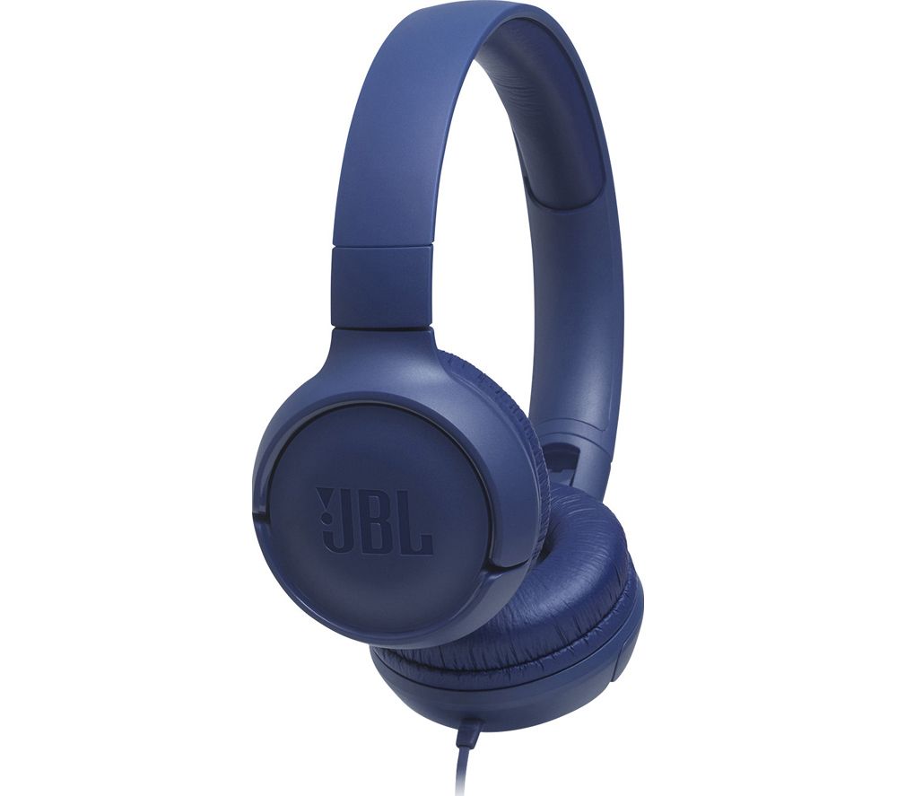 JBL Tune 500 Headphones - Blue, Blue