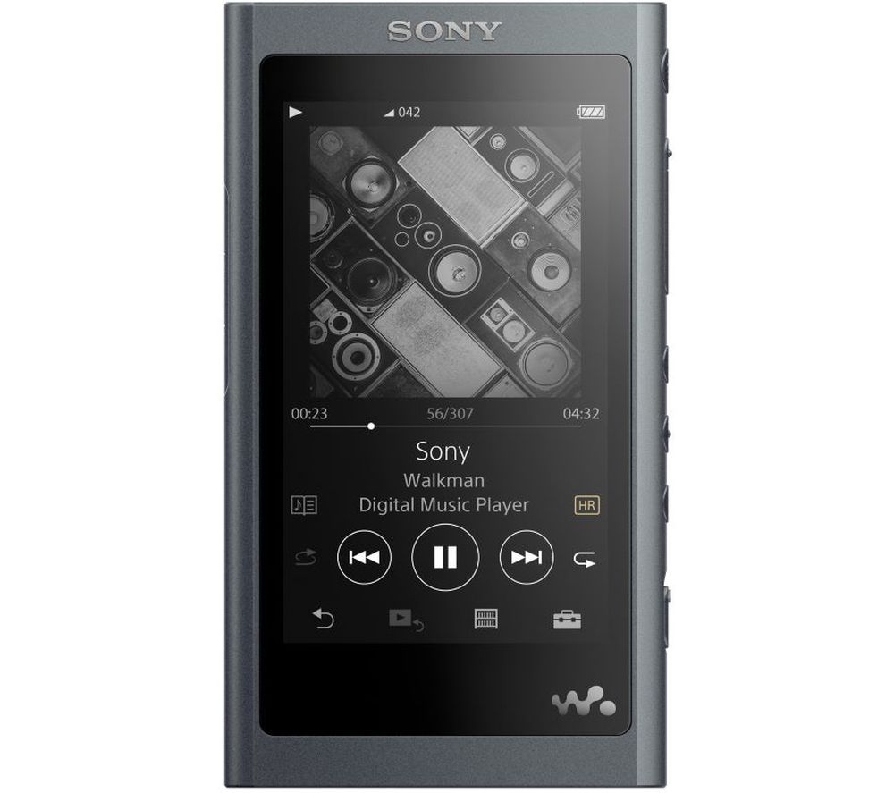 SONY Walkman NW-A55L Touchscreen MP3 Player - 16 GB, Black, Black