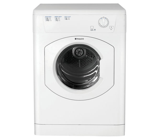 Hotpoint Tumble Dryer FETV60CP Vented  - White, White