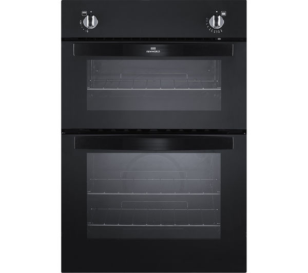 NEW WORLD NW901G Gas Oven - Black, Black