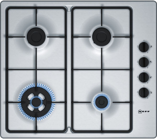 NEFF T26BR56N0 Gas Hob - Stainless Steel, Stainless Steel