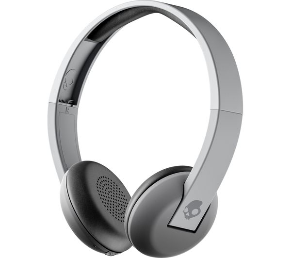SKULLCANDY Uproar S5URW-K609 Wireless Bluetooth Headphones - Grey, Grey