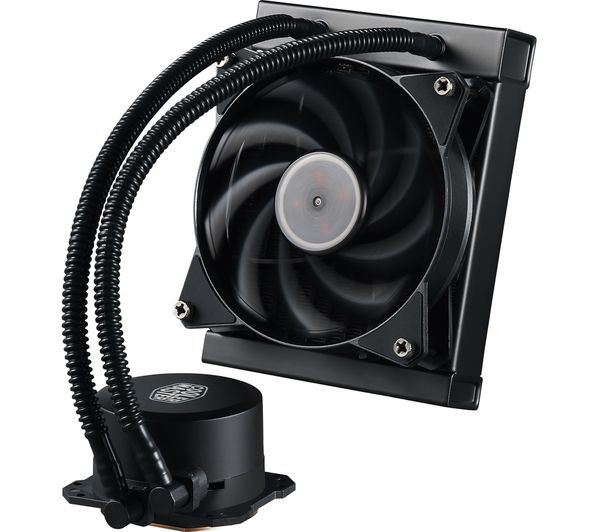 COOLERMASTER MasterLiquid Lite 120 CPU Cooler - White LED, White