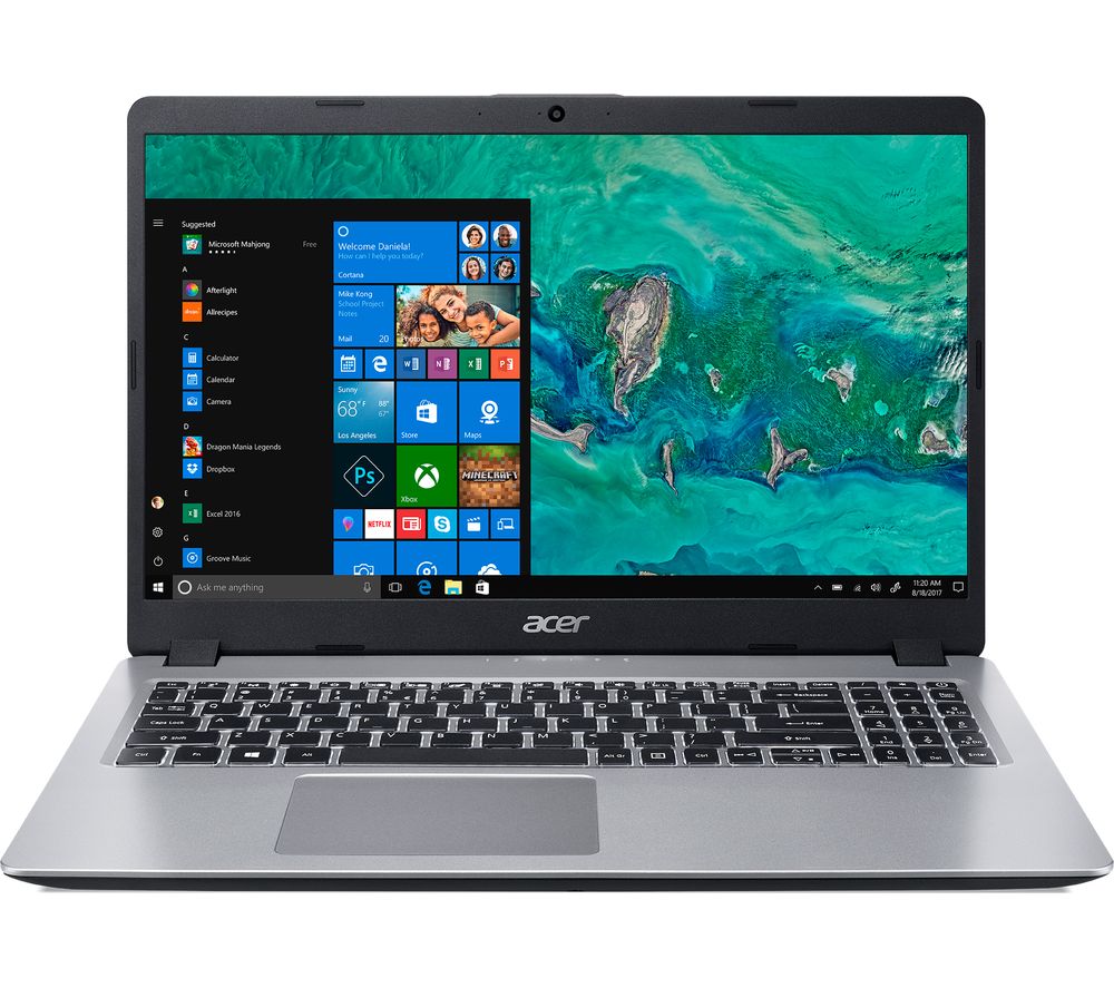 ACER Aspire 5 A515-52 15.6" Intel® Core i7 Laptop - 1 TB HDD, Silver, Silver