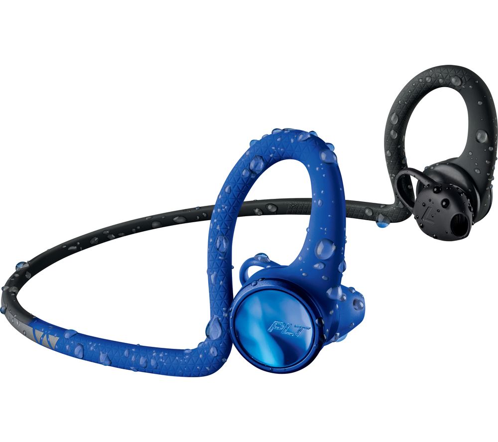 PLANTRONICS BackBeat FIT 2100 Wireless Bluetooth Headphones - Blue, Blue