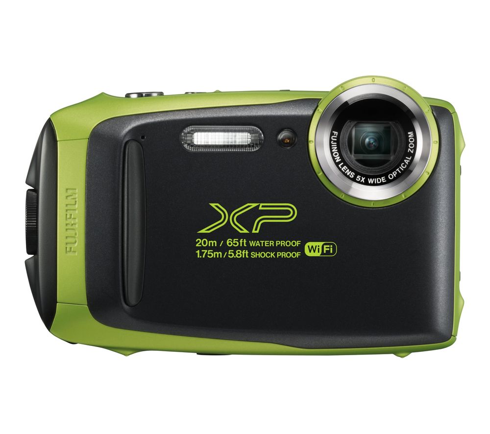 FUJIFILM FinePix XP130 Tough Compact Camera - Lime Green, Lime