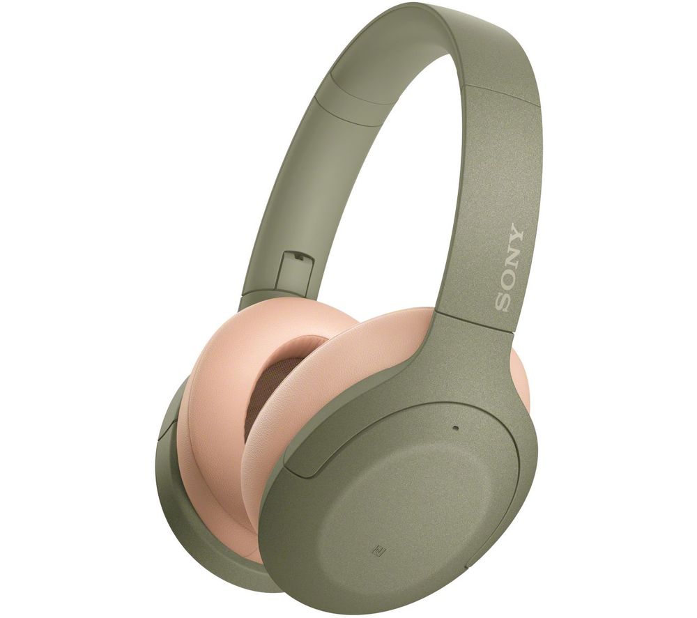 SONY WH-H910 Wireless Bluetooth Noise-Cancelling Headphones -  Ash Green, Green