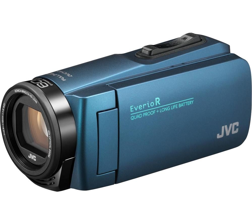 JVC Everio R GZ-R495AEK Camcorder - Blue, Blue